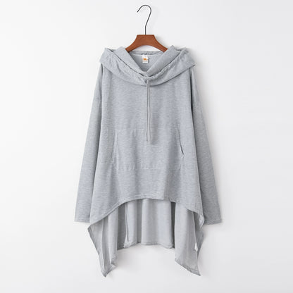 GymJoy's European Style Long Hoodie – Casual Pure Color Trend