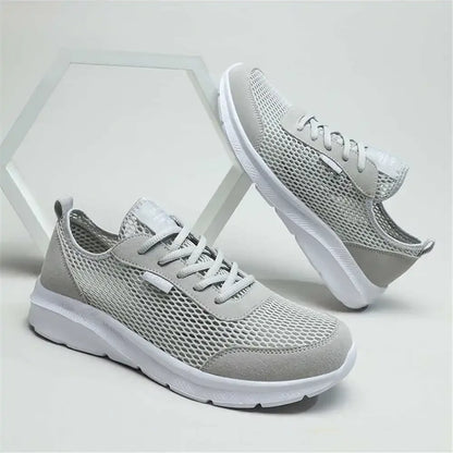 GymJoy's Mesh Vulcanized Men's Sneakers – Casual & Athletic Comfort