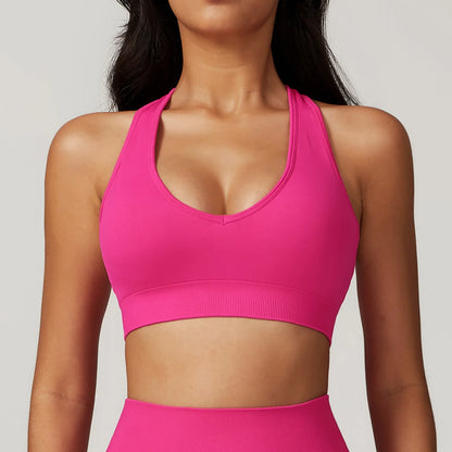 GymJoy's Seamless Yoga Bra – High-Quality Sportswear for Women