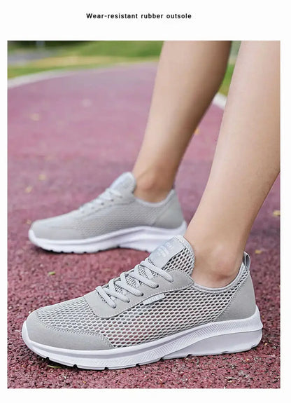 GymJoy's Mesh Vulcanized Men's Sneakers – Casual & Athletic Comfort