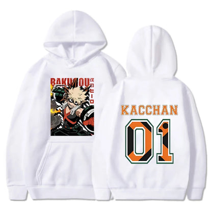 GymJoy's Anime Bakugou Katsuki Hoodie – Hip-Hop Inspired Streetwear for Men & Women