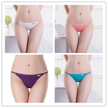 Women's Sexy Underwear String Panties - 4 Pcs/set