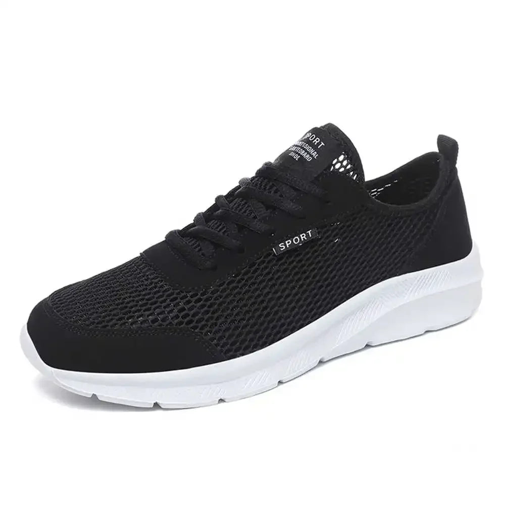 GymJoy's Mesh Vulcanized Men's Sneakers – Casual & Athletic Comfort