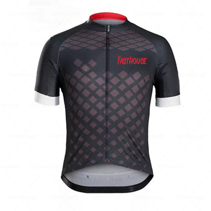 Summer Cycling Jersey Set - Breathable MTB Bicycle Clothing for Men