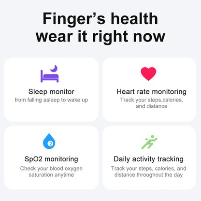 GymJoy's Smart Ring Fitness Tracker – Comprehensive Health Monitoring