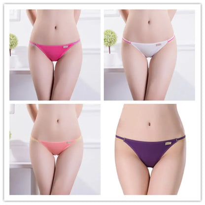 Women's Sexy Underwear String Panties - 4 Pcs/set