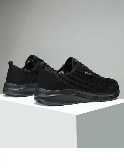 GymJoy's Mesh Vulcanized Men's Sneakers – Casual & Athletic Comfort