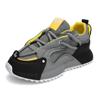 GymJoy's Shock-Absorbing Men's Sports Sneakers – Versatile Canvas Trainers