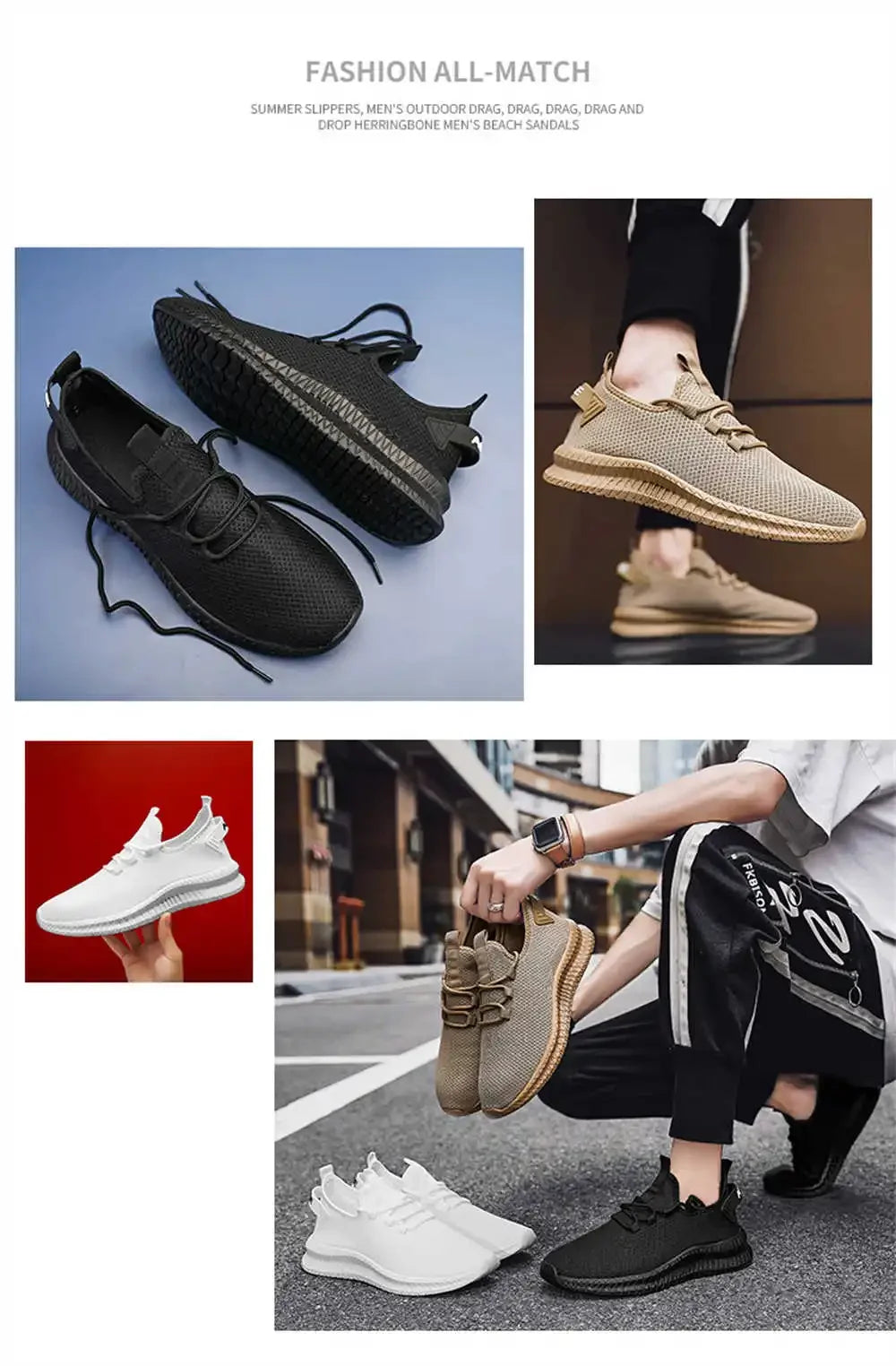 GymJoy's Men's Casual Sneakers – Sporty and Stylish Best Sellers