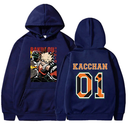 GymJoy's Anime Bakugou Katsuki Hoodie – Hip-Hop Inspired Streetwear for Men & Women