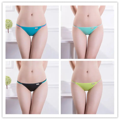 Women's Sexy Underwear String Panties - 4 Pcs/set