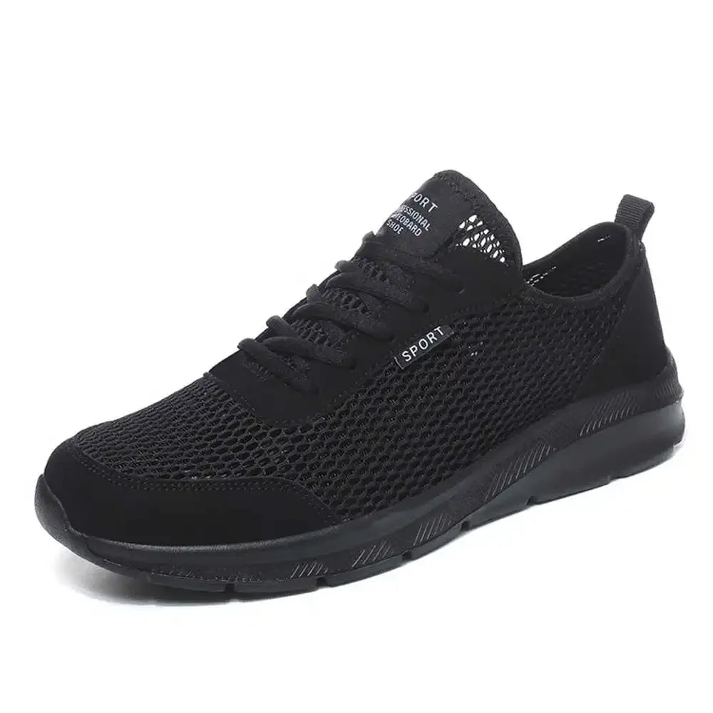 GymJoy's Mesh Vulcanized Men's Sneakers – Casual & Athletic Comfort