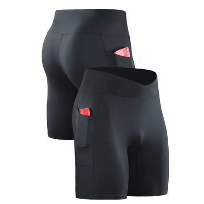 GimJoy's Male Compression Shorts Gym Tights Jogging Marathon Leggings Hiking Sweatpants Running Sportswear Badminton Athletic Underpants